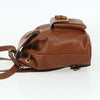 Gucci Vintage Bamboo Leather