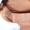 Celine Vintage Macadam Circle Logo Canvas and Leather