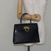 Salvatore Ferragamo Gancini Convertible Top Handle Leather