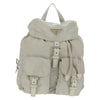 Prada Double Pocket Backpack Chain Shoulder Re-Nylon