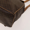 Celine Vintage Drawstring Flap Macadam Coated Canvas
