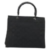 Gucci Vintage Bamboo Handle Tote GG Canvas