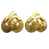Chanel CC logo heart Gold-plated
