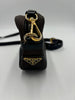 Prada Mini Zip Canvas and Leather