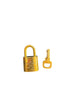 Louis Vuitton Padlock and Key Logo Metal