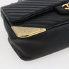 Chanel Double Chevron Flap Quilted Leather