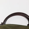 Prada Resin Handle Tote Tessuto