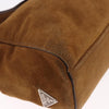 Prada Pushlock Tote Suede