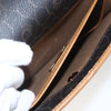Christian Dior Vintage Honeycomb Canvas and Leather
