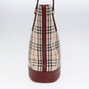 Burberry Nova Check Tote Canvas and Leather