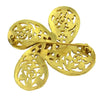 Chanel Logo CC Gold-plated