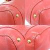 Fendi Selleria Linda Satchel Pebbled Leather