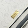 Christian Dior Vintage Honeycomb chain Canvas