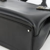 Salvatore Ferragamo Double Gancini Side Buckle Tote Leather