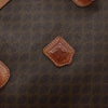 Celine Vintage Macadam Shopper Tote Canvas and Leather