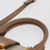 Miu Miu Madras Convertible Lock Tote Leather