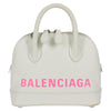 Balenciaga Logo Ville Leather