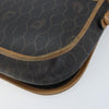 Christian Dior Vintage Honeycomb Flap Canvas and Leather