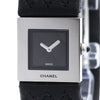 Chanel Matelasse Quartz Stainless Steel and Quilted Leather