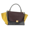 Celine Tricolor Trapeze Leather