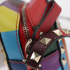 Valentino Garavani Rockstud 1973 Camera Striped Leather