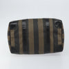 Fendi Vintage Pequin Boston Coated Canvas