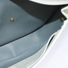 Christian Dior Vintage Honeycomb Flap Canvas and Leather