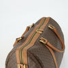 Celine Vintage Macadam Boston Canvas and Leather
