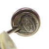 Chanel CC Round Clip-On Enamel with Metal