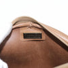 Christian Dior Vintage Honeycomb Canvas and Leather
