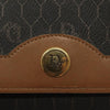 Christian Dior Vintage Honeycomb chain Canvas