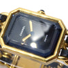 Chanel Premiere Rock Quartz Plated Metal and Leather