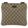 Gucci Zip Top Messenger GG Canvas with Leather