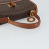 Celine Vintage Convertible Top Handle Macadam Coated Canvas