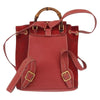 Gucci Vintage Bamboo Leather