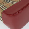 Burberry Nova Check Leather and Nylon
