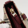 Burberry Nova Check Tote Canvas and Leather