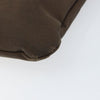 Prada Logo Flat Messenger Canvas