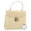 Gucci Vintage Lady Lock Top Handle Leather