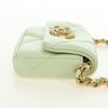 Chanel 19 Convertible Flap Coin Purse With Chain Quilted Lambskin