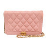Chanel Boy Wallet on Chain quilted caviar