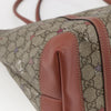 Gucci Joy Plus Tote GG Coated Canvas with Leather
