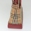 Burberry Nova Check Leather and Nylon