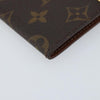 Louis Vuitton Porte Cartes Pression Card Case Monogram Canvas