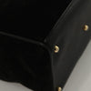 Gucci Vintage Bamboo Front Pocket Tote Suede