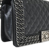 Chanel Boy Flap Quilted Glazed Calfskin