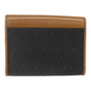 Christian Dior Vintage Honeycomb Canvas and Leather