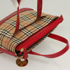 Burberry Nova Check Nova Check Canvas and leather