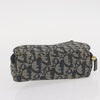 Christian Dior Saddle Zip Diorissimo Canvas