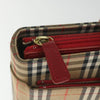 Burberry Nova Check Leather and Nylon